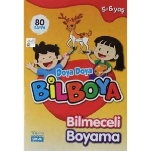 DOYA DOYA BİLBOYA BİLMECELİ BOYAMA KİTABI 5-6 YAŞ
