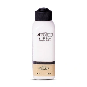 ARTDECO AKRİLİK BOYA 140 ML. KIRIK BEYAZ  LV-Y-070R-3670