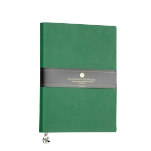 VICTORIAS JOURNALS 1140 SMYTH FLEXY ESNEK KAPAK 14.8x21cm A5 80gr. 96YP. ÇİZGİLİ DEFTER YEŞİL