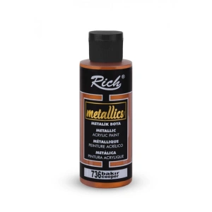 RİCH MET-120-03964 METALİK BOYA 120 CC BAKIR