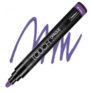 TOUCH OPAQUE SU BAZLI MARKER KALEM 1.5-2.3mm - MEDIUM PACK PURPLE 16 - SH8613003-2024