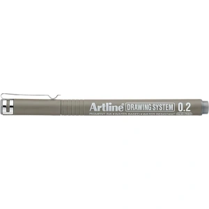 ARTLINE 232N DRAWİNG SYSTEM ÇİZİM KALEMİ 0.2 mm GREY