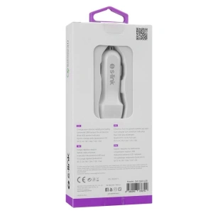 S-LİN SWAPP SW-QAC42B QUALCOMM 3,0 ARAÇ İÇİ ŞARJ CİHAZI BEYAZ