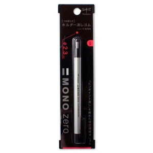 TOMBOW MONO ZERO KALEM SİLGİ YUVARLAK UÇ GÜMÜŞ