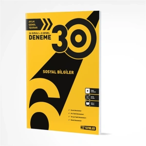 HIZ 6. SINIF SOSYAL BİLGİLER 30LU DENEME
