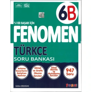 FENOMEN 6. SINIF TÜRKÇE B SORU BANKASI