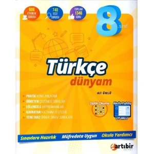 ARTIBİR 8. SINIF TÜRKÇE DÜNYAM