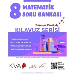 KORAY VAROL AKADEMİ KILAVUZ SERİSİ 8. SINIF MATEMATİK SORU BANKASI