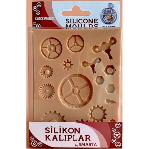 SMARTA SLİKON KALIPLAR - SAAT PARÇALARI (CLOCK WORKS)