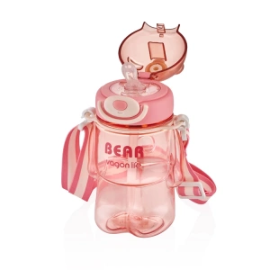 VAGONLİFE VGN2027 BEAR ASKILI PİPETLİ  MATARA 800 ML