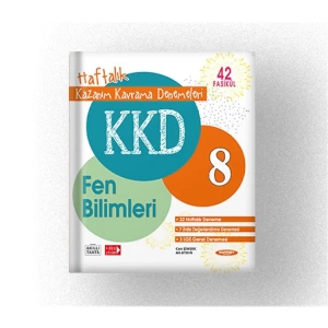 KURMAY KAZANIM KAVRAMA DENEMELERİ 8 FEN BİLİMLERİ (42 FASİKÜL)