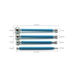 RİCH FRÇ-03335 TOP ÜTÜ (ÇİÇEK ÜTÜSÜ) 4LÜ SET