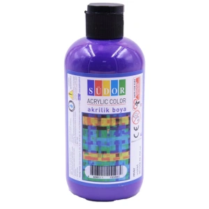 SÜDOR SD1008-09 AKRİLİK BOYA 250 ML MOR