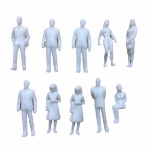 JORDANIA MAKET JE01-İW1050 BEYAZ İNSAN 1/50 10LU