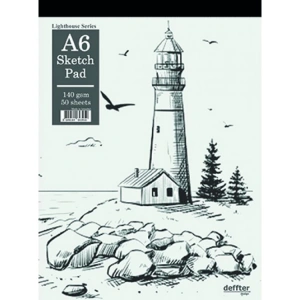 DEFFTER LIGHT HOUSE ESKİZ DEFTERİ A6