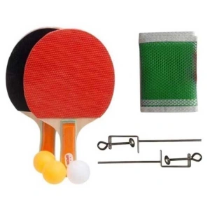 CAN SPORT C34457 FİLELİ MASA TENİSİ RAKET SETİ 3 TOPLU