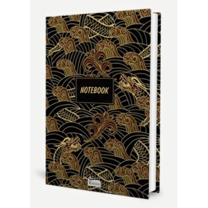 KORİDOR NOTEBOOK 14X20cm BEZ CİLT KAPAKLI ÇİZGİLİ DEFTER - 4