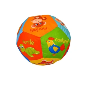 SARP MOLIE MOL-100 RENKLİ  HAYVAN FİGÜRLÜ ÇINGARAKLI BÜYÜK TOP