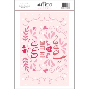 ARTDECO KOLAY TRANSFER 17X25CM DESEN NO:43
