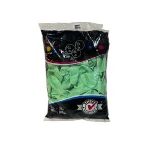 KİKA JOY BASKISIZ MİNT YEŞİL BALON 100LÜ 12 İNCH