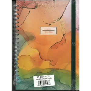 VICTORIAS JOURNALS 0107 NOTES 20x28cm SPİRALLİ SERT KAPAK 90gr. 40YP. DÜZ + 40 YP. NOKTALI + 40YP.ÇİZGİLİ DEFTER