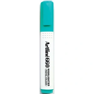 ARTLINE EK- 660 KESİK UÇ 1.0-4.0mm  HIGHLIGHTER FOSFORLU KALEM PASTEL GREEN
