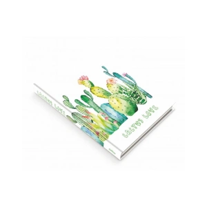 DEFFTER CACTUS / CACTUS LOVE - 2  SERT KAPAK A5 ÇİZGİLİ DEFTER