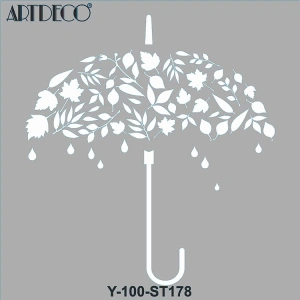 ARTDECO STENCİL 30X30CM SONBAHAR ŞEMSİYESİ 178
