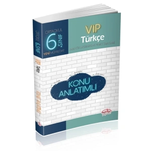 EDİTÖR 6. SINIF TÜRKÇE  KONU ANLATIMI