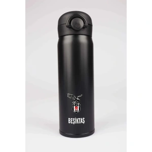 TMN 555274 BEŞİKTAŞ ÇELİK MATARA (TERMOS) KİLİTLİ 500ML