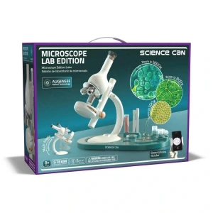 SUNMAN 160116 BİLİM SETİ MİKROSKOP LABORATUVARI IŞIKLI 34 PARÇA 8+