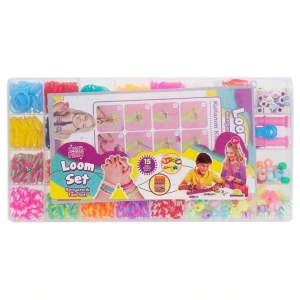 SUNMAN 18119 PRETTY PINKY LOOM KİT LOOM TWİSTER BİLEKLİK YAPIM SETİ