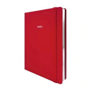 VICTORIAS JOURNALS 1659 BUJO VEGAN DERİ 14X21 160gr.96YP. ÇİZGİLİ DEFTER KIRMIZI