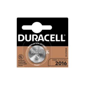 DURACELL CR-2016 3V LITYUM DÜĞME PİL TEKLİ