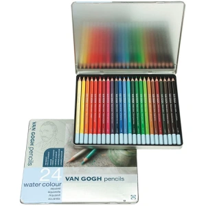 VAN GOGH SULU BOYA KALEM SETİ 24 RENK TENEKE KUTU