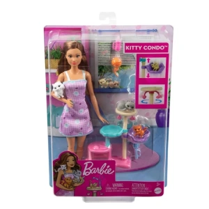 BARBIE VE YAVRU KEDİLERİ OYUN SETİ HHB70