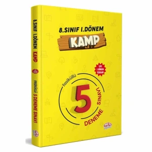 EDİTÖR 8. SINIF 1. DÖNEM KAMP FASİKÜLLÜ 5 DENEME SINAVI