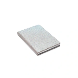 VICTORIAS JOURNALS DIAMOND 2059 SERT KAPAK A5 100gr.160 SYF. ÇİZGİLİ DEFTER GÜMÜŞ