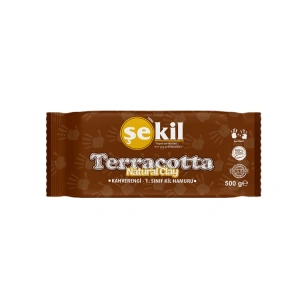 ŞEKİL VK500KHV KİL HAMURU TERRA COTTA/KAHVE  500GR.