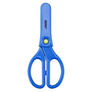 BRONS BR-702 ÖĞRENCİ MAKASI PLASTİK KORUMA KILIFLI