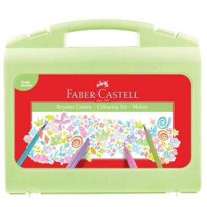 FABER CASTELL PASTEL RENKLER BOYAMA ÇANTASI SETİ - 5178000122