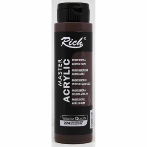 RİCH AKR-500-224 AKRİLİK BOYA 500 CC KAHVERENGİ