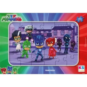 KS GAMES PJM 704 PJMASKS FRAME YAPBOZ/PUZZLE 24 PARÇA  3+