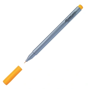 FABER CASTELL GRİP FİNEPEN 0.4mm. KROM SARISI