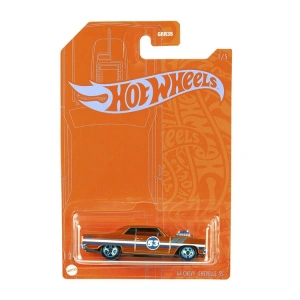 HOT WHEELS MTL-GRR35/ GRR36 MAVİ VE  PARLAK ARABALAR 64 CHEVY CHEVELLE SS