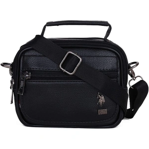 U.S POLO PLEVR8417 ERKEK EL VE OMUZ ÇANTASI SİYAH