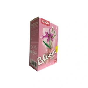 SUNMAN KOCO NO.01027 BLOOM BOUTIQUE FLOWER SERİSİ 04- BUKET ÇİÇEK LEGO YAPIM SETİ 144 PARÇA 6+