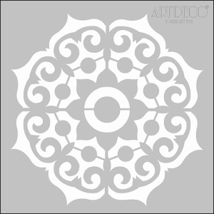 ARTDECO STENCİL 30X30CM GEOMETRİK G.DESEN 111