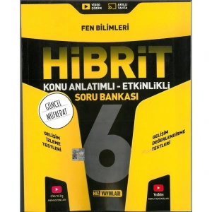 HIZ 6. SINIF HİBRİT FEN BİLİMLERİ SORU BANKASI