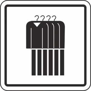 EKSTRAFİX 215 YÖNLENDİRME/UYARI LEVHASI 12x12cm VESTİYER